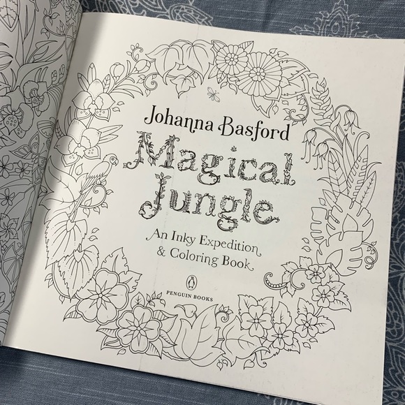 Coloring book Johanna Basford 1 - Picture 2 of 8